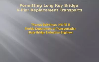 Permitting Long Key Bridge