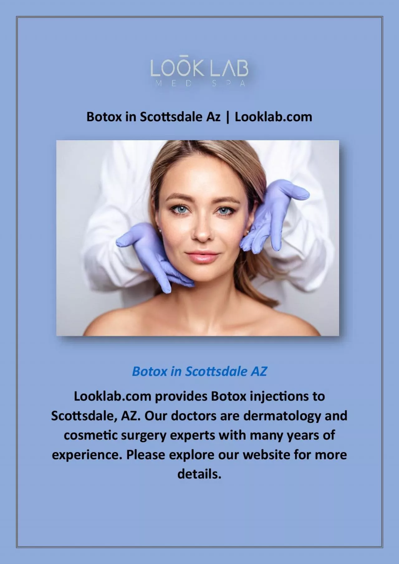 PDF-Botox in Scottsdale Az | Looklab.com