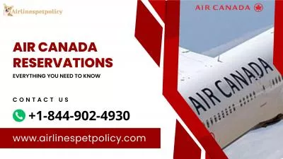 How can I make a reservation for a flight with Air Canada?
