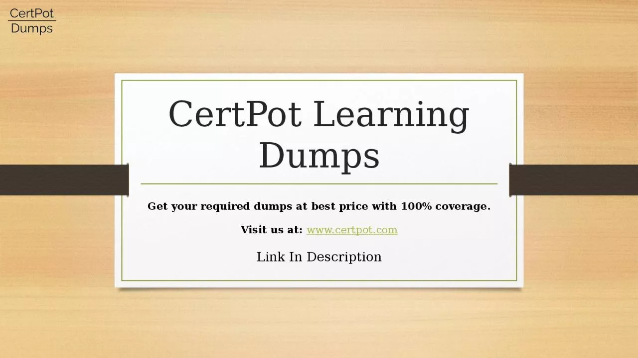 PPT-Master Certification– Environmental Certification