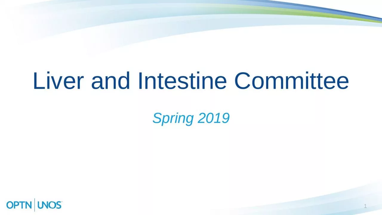 PPT-1 Liver and Intestine Committee