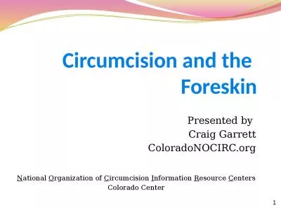 Circumcision and the  Foreskin