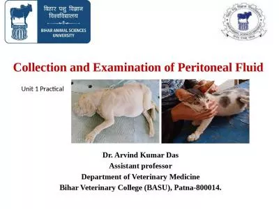 Collection and Examination of Peritoneal Fluid