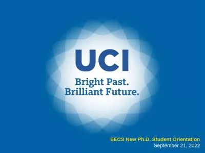 EECS New Ph.D. Student Orientation