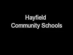 Hayfield Community Schools