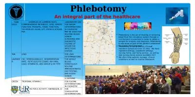 Phlebotomy Phlebotomy  is the act of drawing or removing blood from the circulatory system