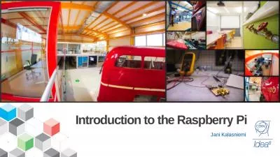 Introduction  to  the   Raspberry