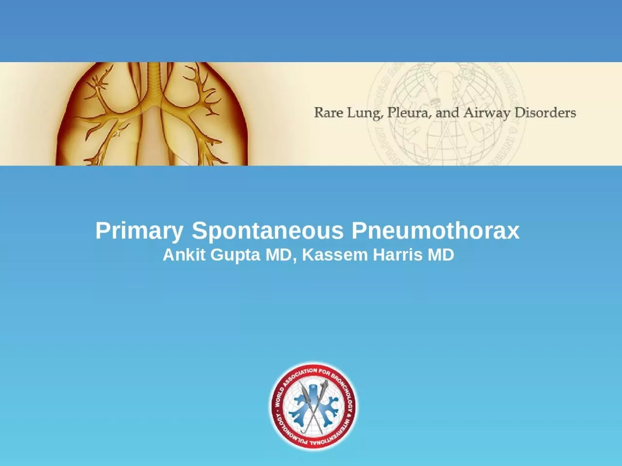 Primary Spontaneous Pneumothorax