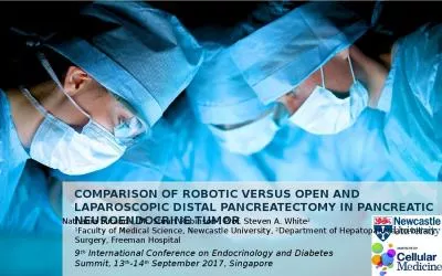 COMPARISON OF ROBOTIC VERSUS OPEN AND LAPAROSCOPIC DISTAL PANCREATECTOMY IN PANCREATIC NEUROENDOCRI