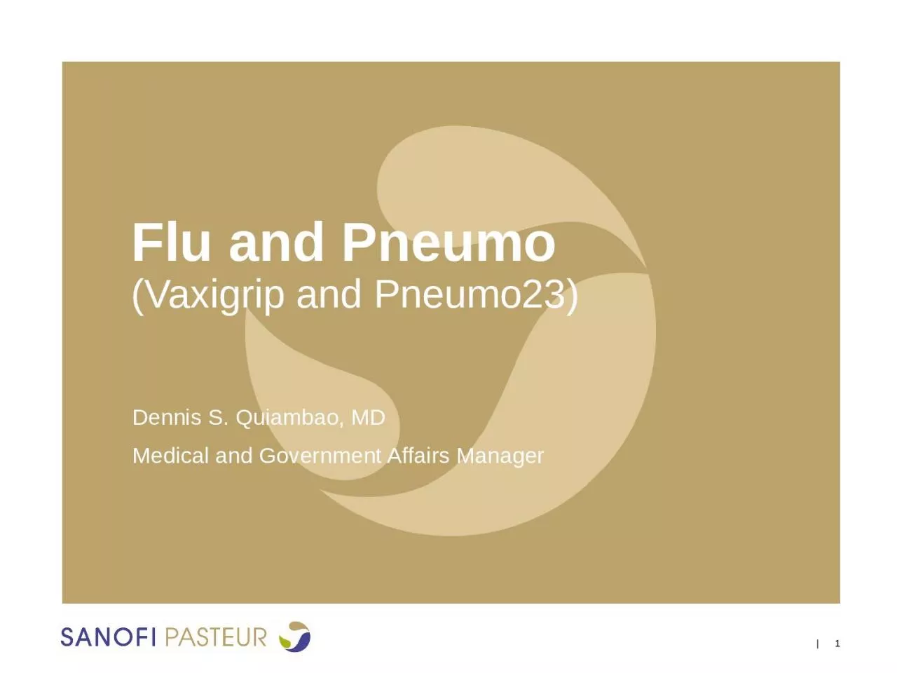 PPT-| 1 Flu and Pneumo