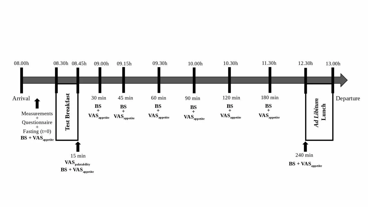 PPT-Test Breakfast Measurements