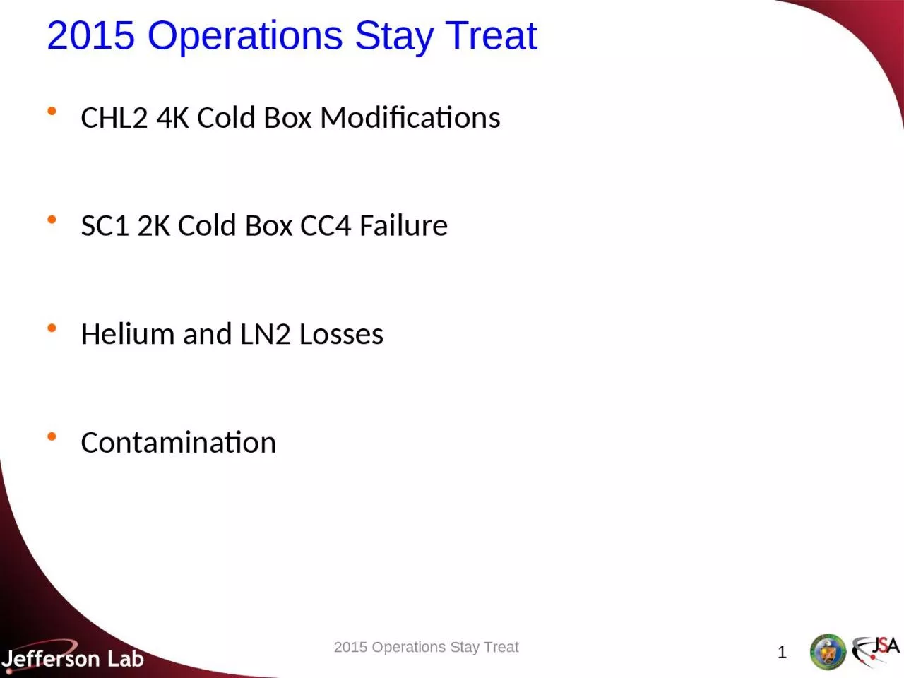 PPT-2015 Operations Stay Treat