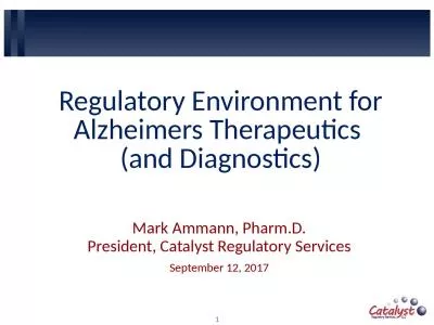 Regulatory Environment for