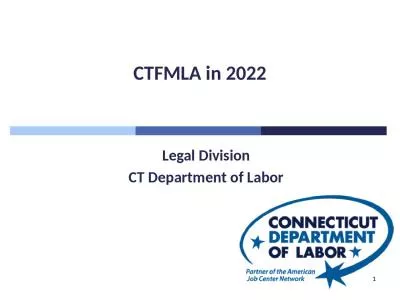 1 CTFMLA in 2022 Legal Division