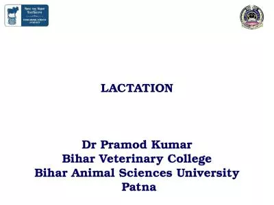 LACTATION Dr Pramod Kumar