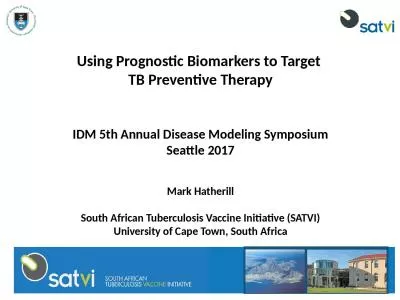 1 Using Prognostic  B iomarkers to Target