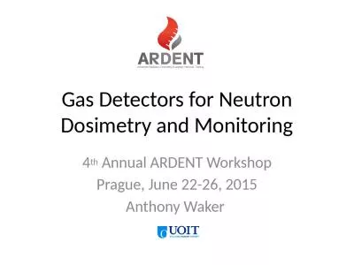 Gas Detectors for Neutron