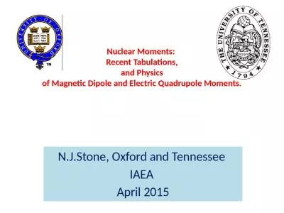 Nuclear Moments:  Recent Tabulations