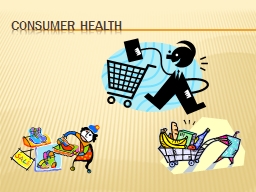 Consumer Health DECISIONS