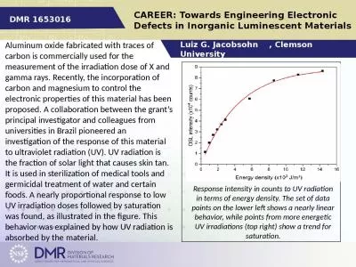CAREER: Towards Engineering Electronic Defects in Inorganic Luminescent Materials