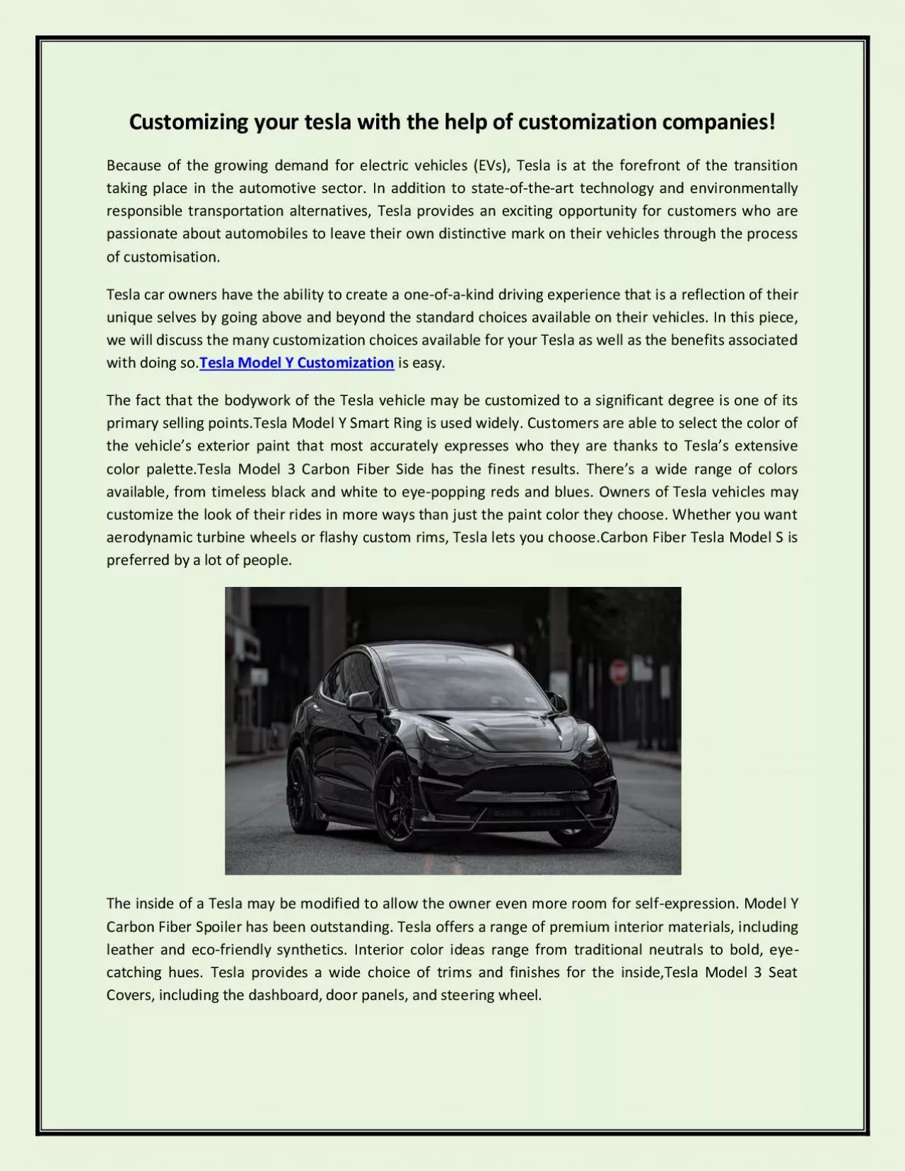 PDF-Customizing your tesla with the help of customization companies!