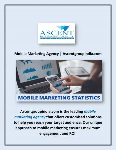 Mobile Marketing Agency | Ascentgroupindia.com