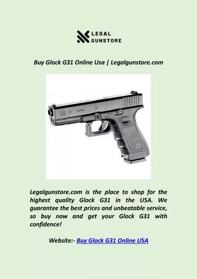 Buy Glock G31 Online Usa | Legalgunstore.com