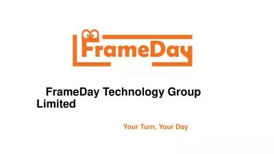 FrameDay CEO Frank Taylor | FrameDay Technology Group Limited