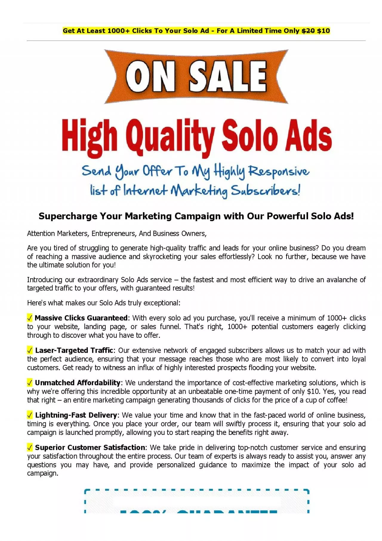 PDF-1000 clicks on all your ads