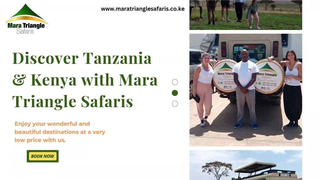 PDF-Discover Tanzania & Kenya with Mara Triangle Safaris