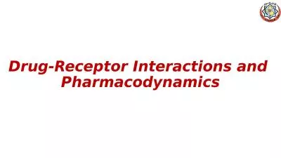 Drug-Receptor Interactions and