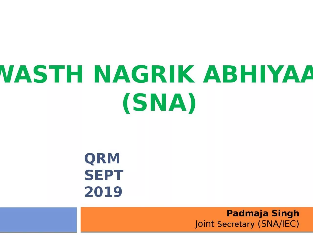 PPT-QRM Sept 2019 Padmaja Singh