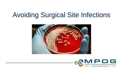 Avoiding Surgical Site Infections