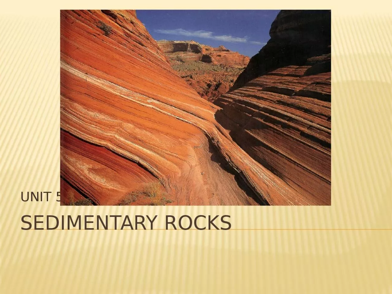 PPT-Sedimentary Rocks UNIT 5