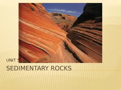 Sedimentary Rocks UNIT  5