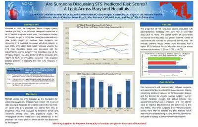 Are Surgeons Discussing STS Predicted Risk Scores?