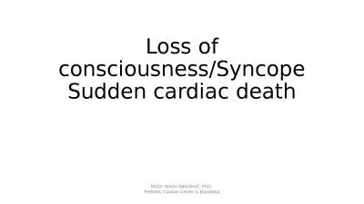 Loss of consciousness/Syncope