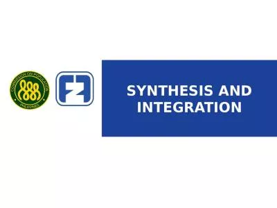 SYNTHESIS  AND INTEGRATION
