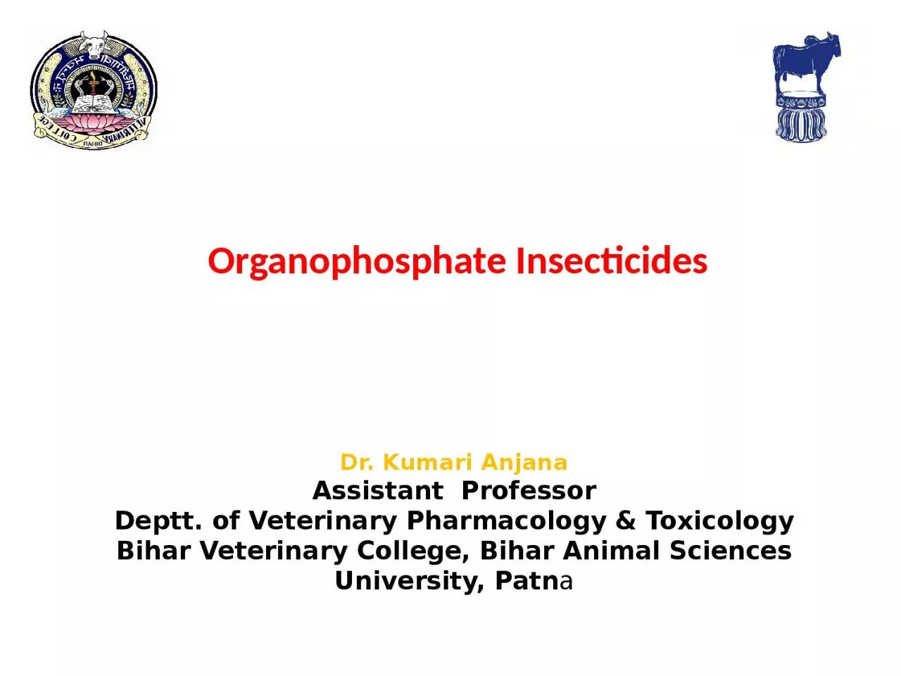 PPT-Organophosphate Insecticides