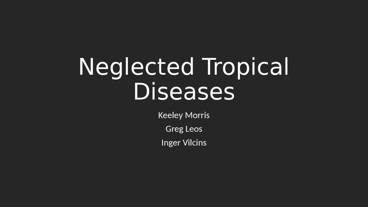 PPT-Neglected Tropical Diseases