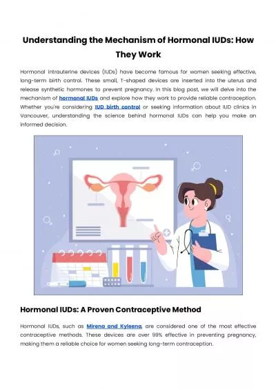 Understanding the Mechanism of Hormonal IUDs: How They Work