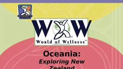 Oceania: Exploring New Zealand