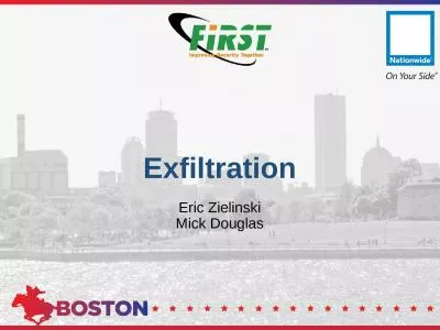 Exfiltration Eric Zielinski