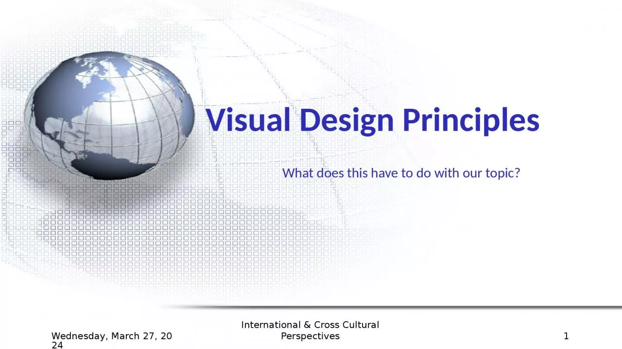 PPT-Visual Design Principles