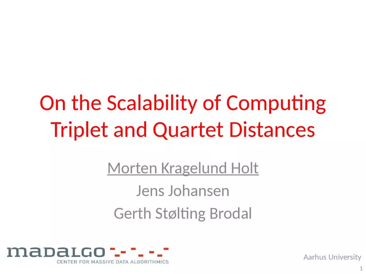 PPT-On the Scalability of Computing Triplet and Quartet Distances