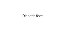   Diabetic  foot ms   hosseini