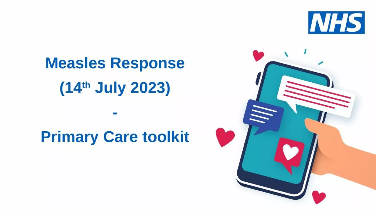 PPT-Measles Response (14 th July 2023)