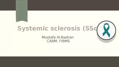 Systemic sclerosis (SScl)