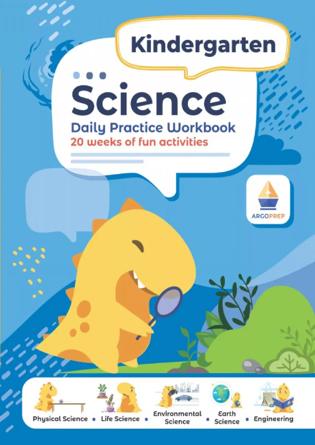 (DOWNLOAD)-Kindergarten Science: Daily Practice Workbook | 20 Weeks of Fun Activities