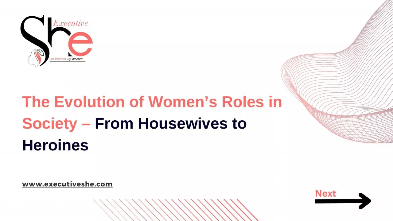 PDF-The Evolution of Women’s Roles in Society – From Housewives to Heroines